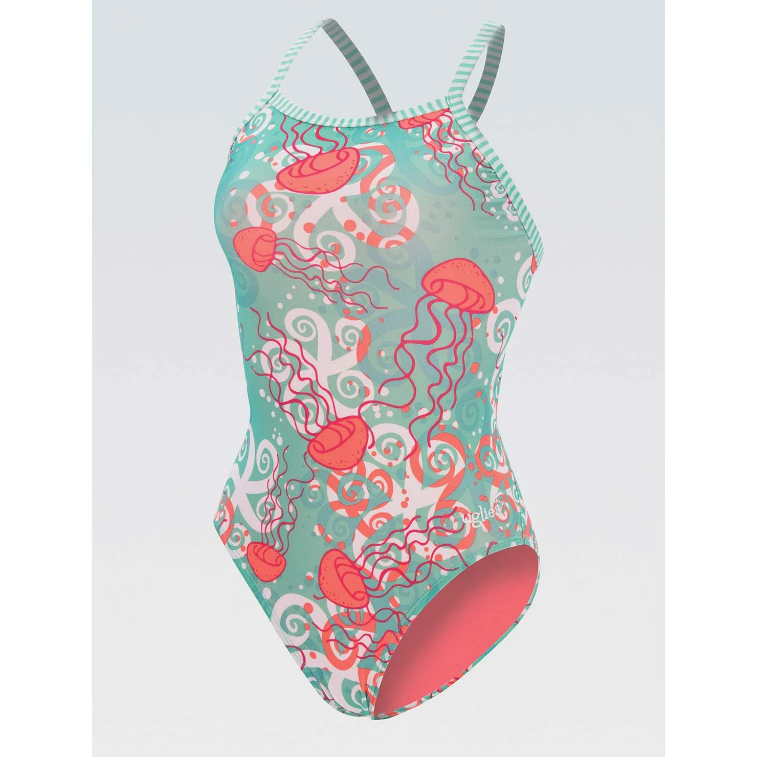 Swimwear Dolfin Uglies Jelly V-2 Back One Piece 4 Swimwear Dolfin Uglies Jelly V-2 Back One Piece