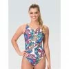 Dolfin Classics Women's Coral Reef Print One Piece Swimsuit Swimwear