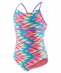Speedo Girls Strappy 1-Piece-Multi 13 Speedo Girls Strappy 1-Piece-Multi