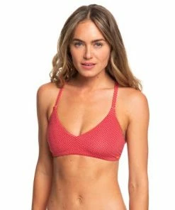 Swimwear Roxy Beach Classics Reversable Fixed Triangle Bikini Top 12 Swimwear Roxy Beach Classics Reversable Fixed Triangle Bikini Top