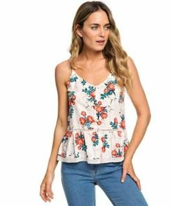 Roxy Manhattan At Dusk Button Front Cami Top