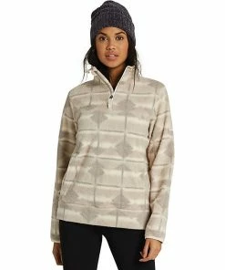 Tops Billabong Boundary Mock Neck Fleece Jacket