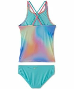 Nike Spectrum Spiderback Girls Tankini Set
