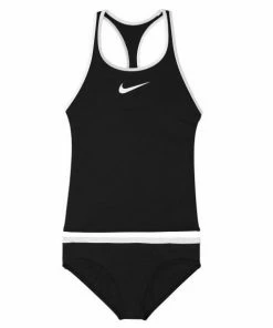 Nike Girls Solid Racerback Tankini Set 11 Nike Girls Solid Racerback Tankini Set