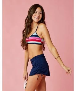 Carve Hoku Swim Skirt: Navy Swimwear 10 Carve Hoku Swim Skirt: Navy Swimwear