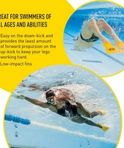 Swim Fins Finis Zoomers Gold