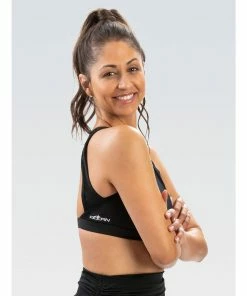 Dolfin Contemporary Swimwear Aquashape Women's Black Clasp Back Aqua Bra Swimsuit Top