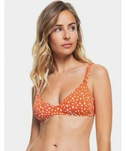 Roxy Tropical Oasis Knotted Triangle Bikini Top