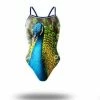 Q Swimwear Peacock Sunback Tank 2 Q Swimwear Peacock Sunback Tank