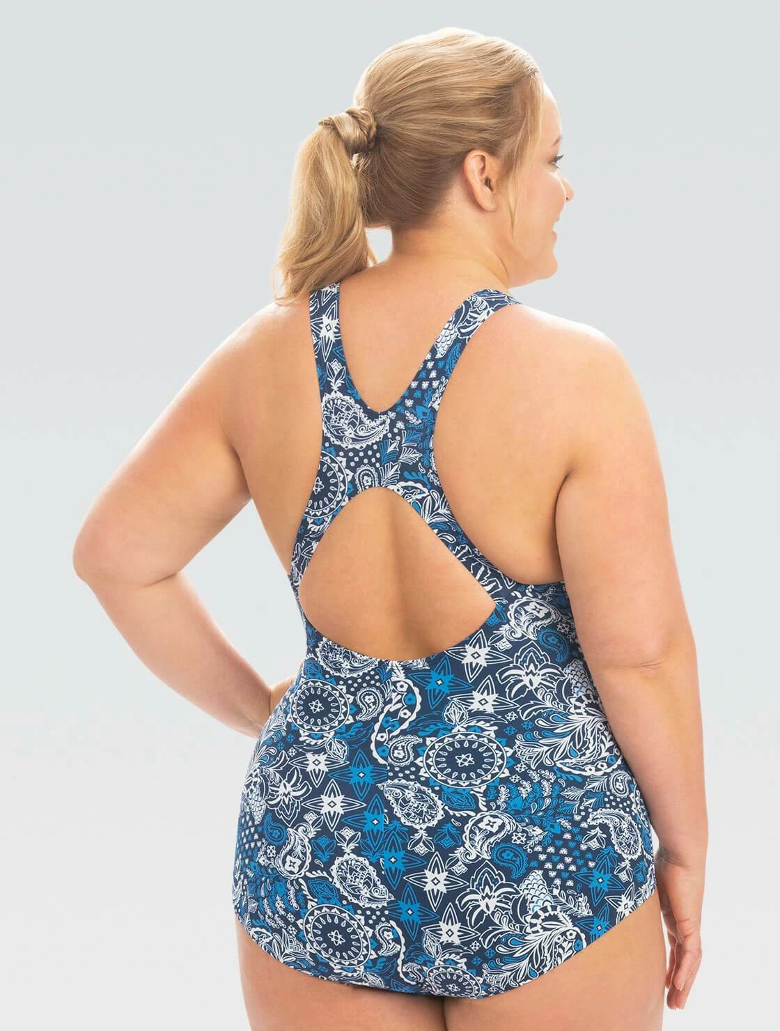 Dolfin Aquashape Conservative Lap Suit-Santorini Swimwear 6 Dolfin Aquashape Conservative Lap Suit-Santorini Swimwear