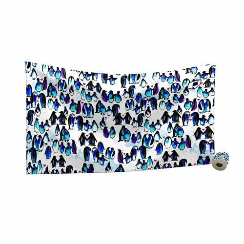 Q Swimwear Penguin Quick Dry Towel Swim Towels 3 Q Swimwear Penguin Quick Dry Towel Swim Towels
