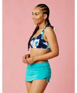 Swimwear Carve Hoku Swim Skirt: Ceramic