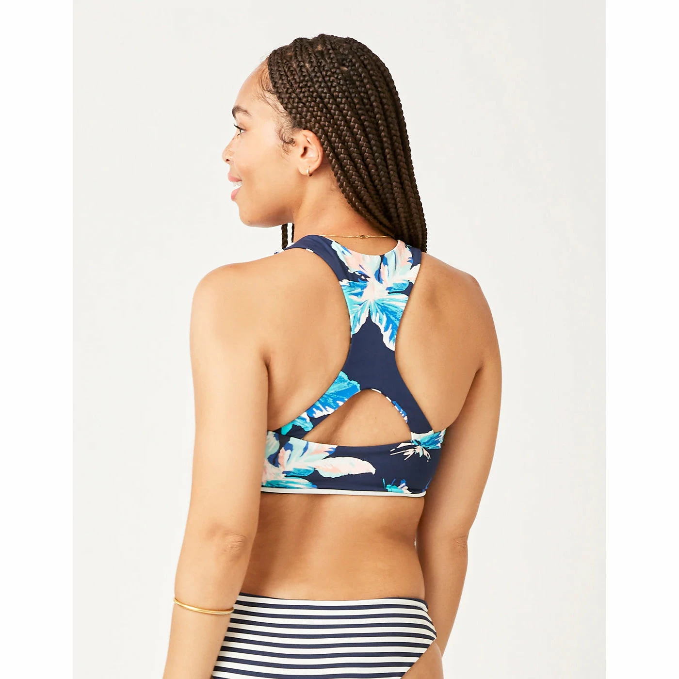 Carve Sanitas Reversible Top: Stargazer/Navy Stripe 7 Carve Sanitas Reversible Top: Stargazer/Navy Stripe