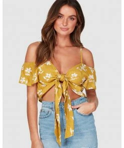 Billabong Sincerely Jules Life On Hold Top- Clearance Tops
