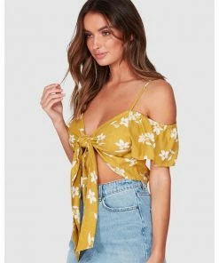 Billabong Sincerely Jules Life On Hold Top- Clearance Tops