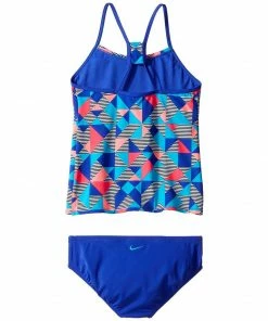 Nike Girls Optic Pop Tankini 2-PC Set