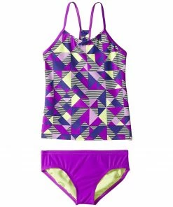 Nike Girls Optic Pop Tankini 2-PC Set