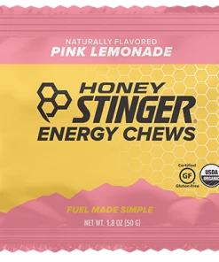 Honey Stinger Pink Lemonade Organic Energy Chews Energy Gels & Chews