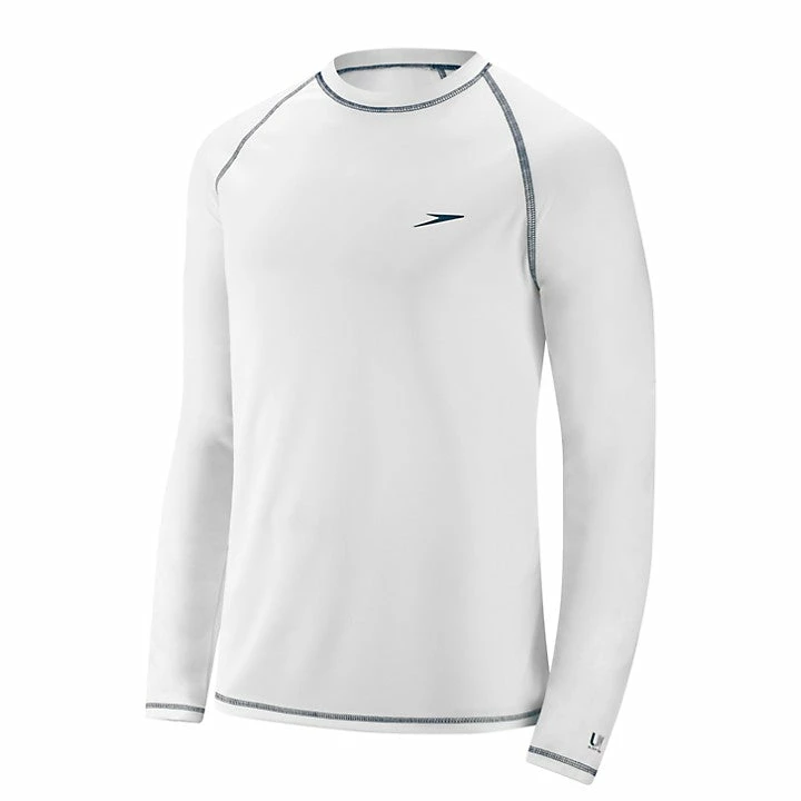 Speedo Men's Easy Long Sleeve Rashguard 3 Speedo Men's Easy Long Sleeve Rashguard