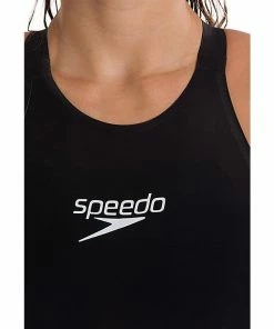 Swimwear Speedo LZR Pure Valor Kneeskin Open Back- Black