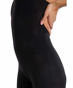 Swimwear Speedo LZR Pure Valor Kneeskin Open Back- Black