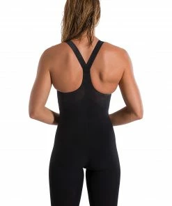 Speedo LZR Pure Valor Closed Back Kneeskin-Black