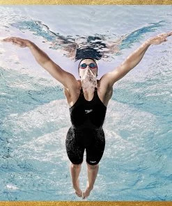 Speedo LZR Pure Valor Closed Back Kneeskin-Black