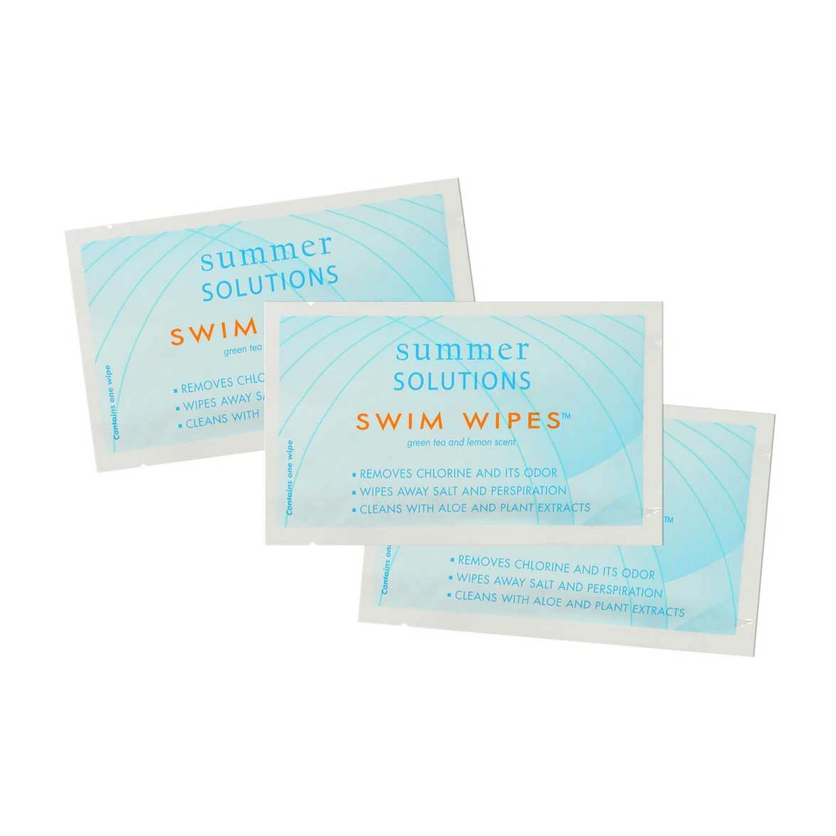 Summer Solutions Swim Wipes Body Wash/Soap 3 Summer Solutions Swim Wipes Body Wash/Soap