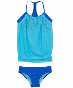 Speedo Girls Blouson Tankini Set