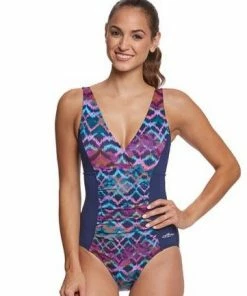 Dolfin Aquashape Morocco V-Neck Swimsuit