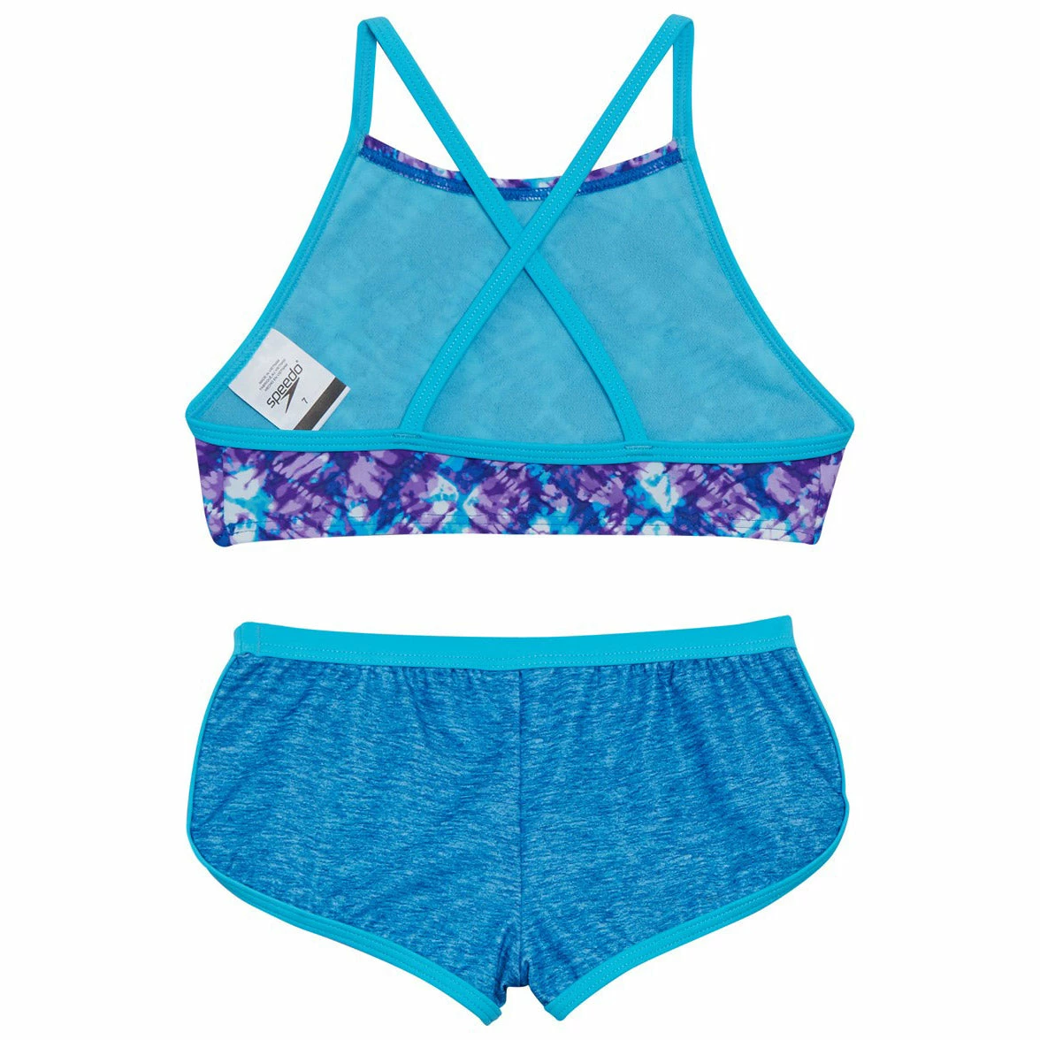 Speedo High Neck Camikini Boyshort 2PC Kid's New Arrivals 5 Speedo High Neck Camikini Boyshort 2PC Kid's New Arrivals
