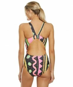 Swimwear Dolfin Classics Women's Heat Wave Print One Piece Swimsuit 9 Swimwear Dolfin Classics Women's Heat Wave Print One Piece Swimsuit