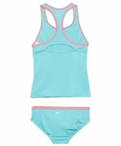 Nike Girls Solid Racerback Tankini Set
