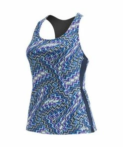Dolfin Aquashape Kaleido Racer Back Tankini Top Swimwear