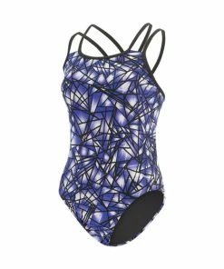 Dolfin Fracture Double Cross Back Swimwear