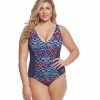 Dolfin Aquashape Morocco V-Neck Plus Size Swimsuit