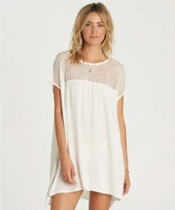 Swimwear Billabong Meshin Around Cover Up Dress