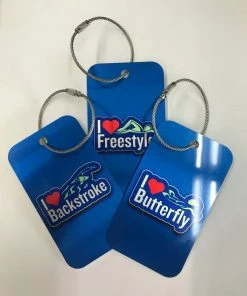 MI Sports Metal Bag Tags