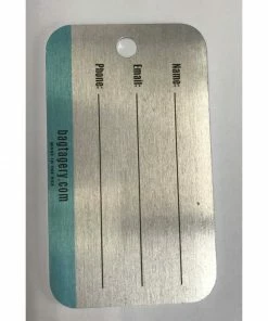 MI Sports Metal Bag Tags