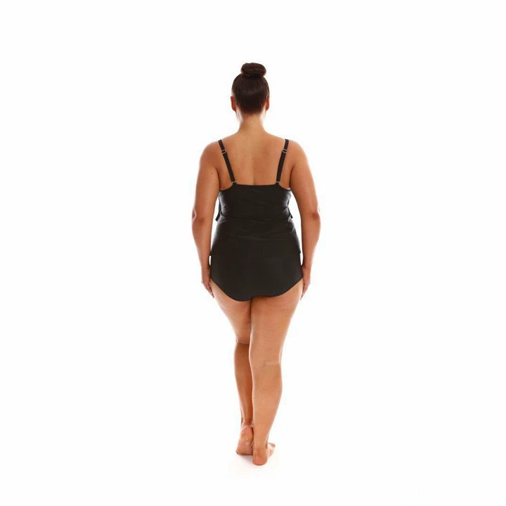 Capriosca Black 3 Tier One Piece 4 Capriosca Black 3 Tier One Piece