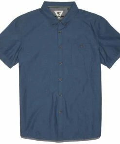 Clothing Vissla Two Stroke Woven Short Sleeve