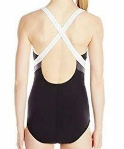 Speedo Flow Active Chlorine Resistant One Piece Black Swimwear