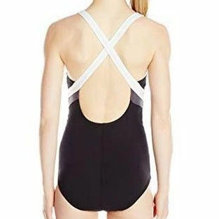 Speedo Flow Active Chlorine Resistant One Piece Black Swimwear 4 Speedo Flow Active Chlorine Resistant One Piece Black Swimwear