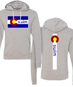 MI Sports Hoodies & Sweatshirts Swim Colorado Flag Hoody