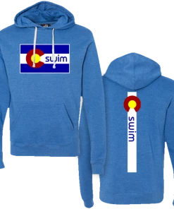 MI Sports Hoodies & Sweatshirts Swim Colorado Flag Hoody
