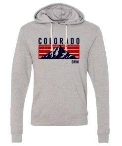 MI Sports Swim Colorado Mountain Logo Hoody Hoodies & Sweatshirts