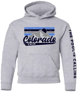 MI Sports Swim Colorado The Pool Is Calling Cotton Hoody