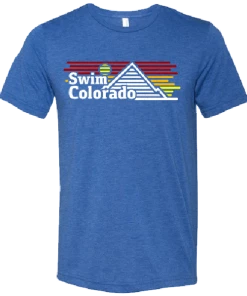 MI Sports Swim Colorado Retro T-Shirt Tees & Tanks