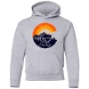 MI Sports Hoodies & Sweatshirts Swim Colorado Mountain C Retro Cotton Hoody