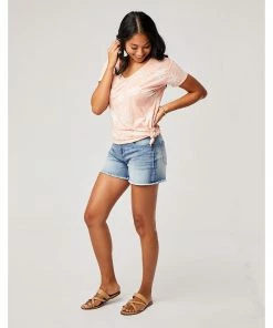 Carve Lara Top - Guava Wailuku